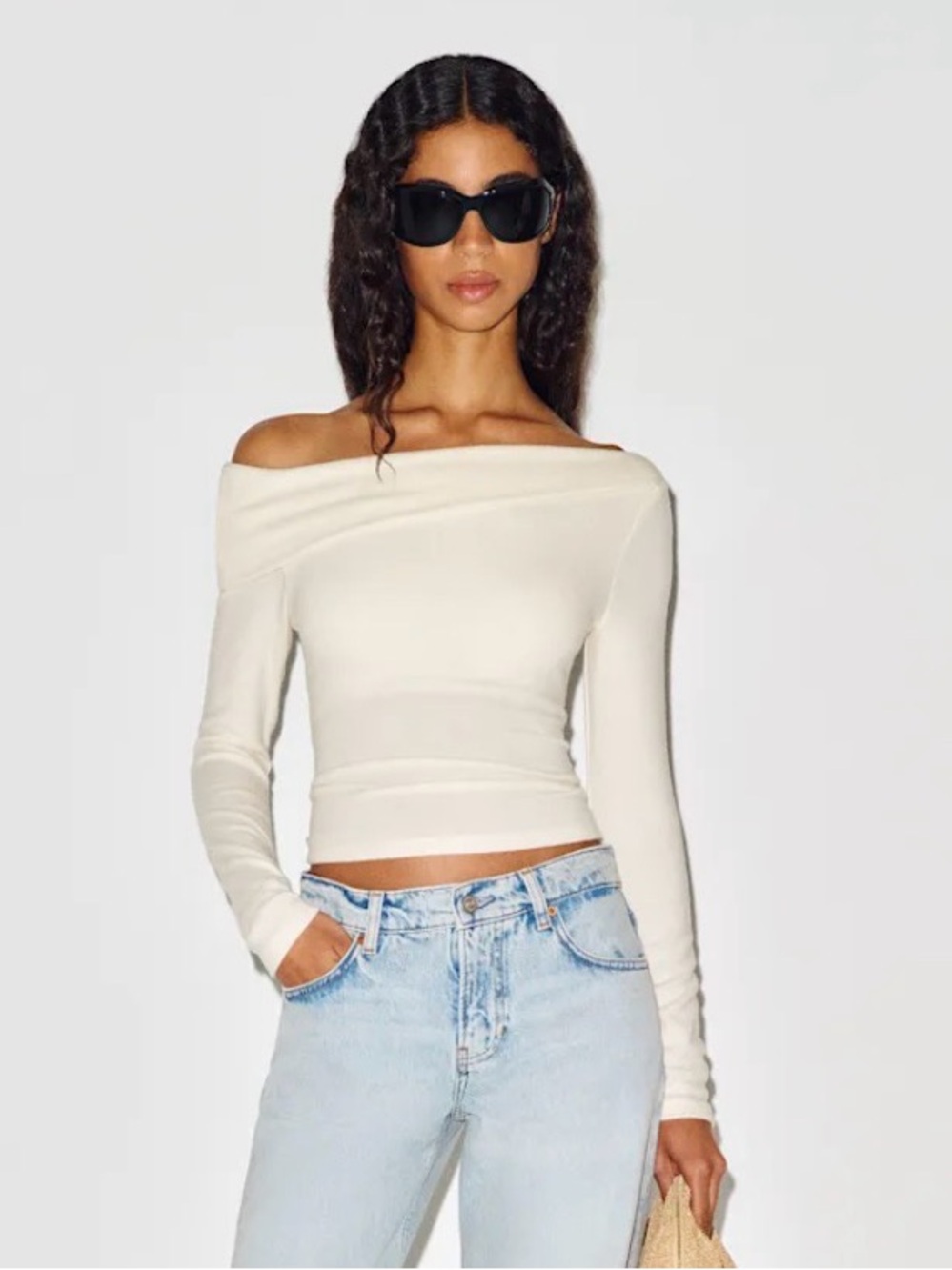 Réformation Elio knit top